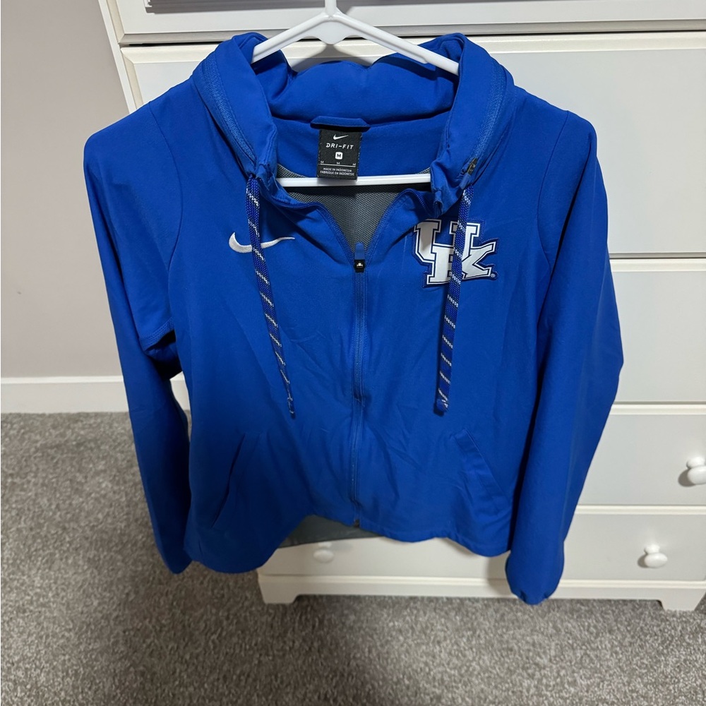 Blue Nike Zip up Kentucky Logo